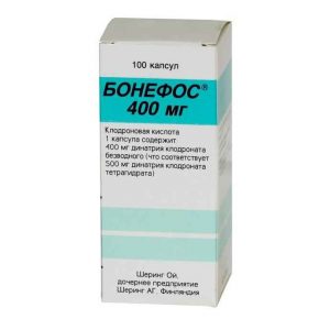 Бонефос 400 мг №100 1
