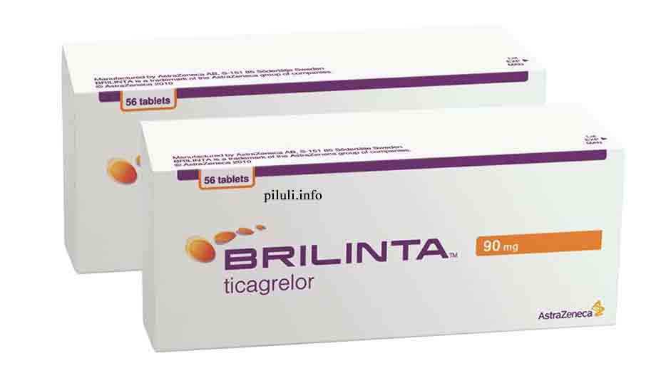 Брилинта (Brilinta) 90 мг 56 табл