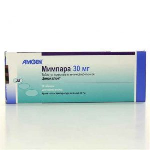 Мимпара 30мг №28