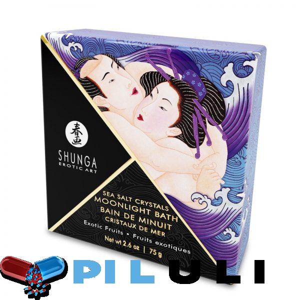 Соль для ванны Shunga Moonlight Bath - Exotic Fruits (75 гр)