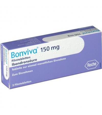Бонвива 150 мг 3 таблетки
